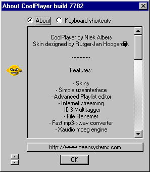 About CoolPlayer build 7782