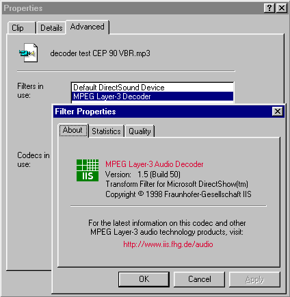 about MPEG layer-3 audio decoder